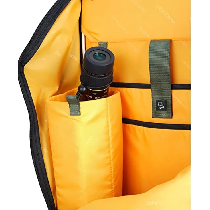Vanguard Veo Active Birder 56 kg, Fotorucksack mit 47 l Volumen, robuste Nylonkonstruktion, Regenschutz, ergonomische Tragegurte, grün – Bild 3