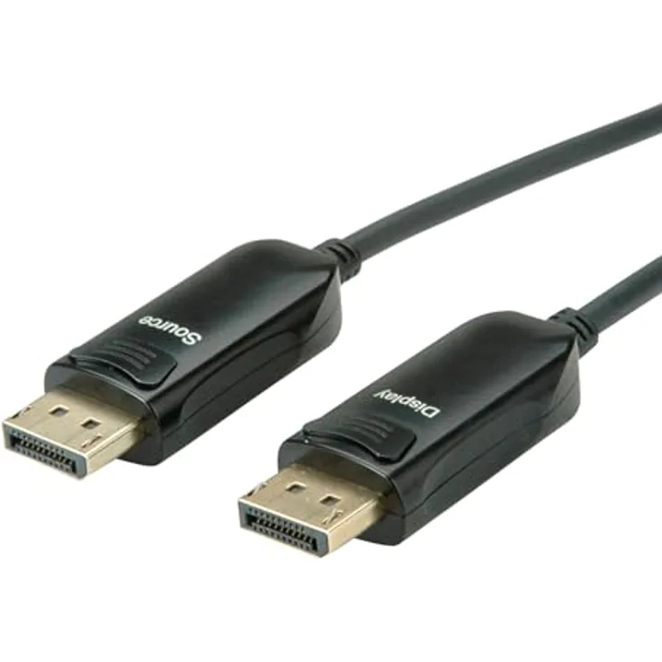 ROLINE DisplayPort v1.4 Kabel (AOC), ST/ST, 15 m