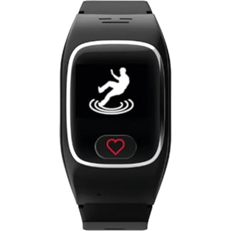 James B8 Notruf- & Sicherheitsuhr für Senioren, GPS, Sturzerkennung, SOS-Knopf, lauter Alarm, Schwarz – inkl. SIM & 2 Monate Gratis-Tarif – Bild 5
