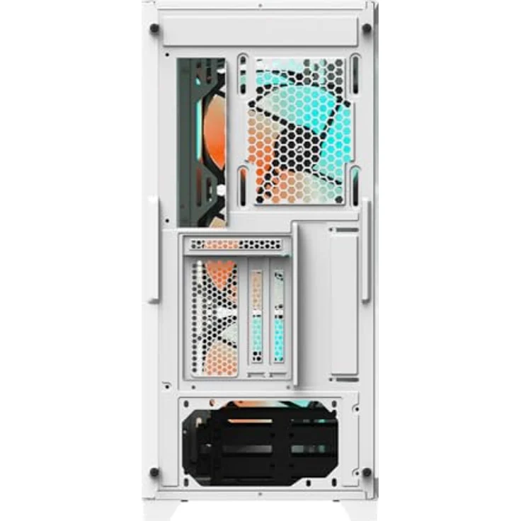 Gigabyte C301G WHITE V2 (mATX, Mini-ATX, ATX) PC Gehäuse – Bild 5