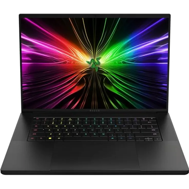 Razer Blade 16-16 Zoll Gaming Laptop (NVIDIA Geforce RTX 4090, Intel i9-14900HX, QHD OLED 240Hz Display, 32GB DDR5 RAM, 2TB SSD, Alu-Gehäuse) QWERTZ DE-Layout | Schwarz