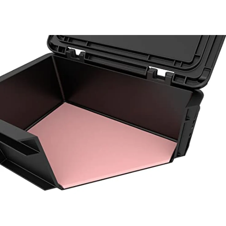 Feldherr ESD Schaumstoff-Set und Euro Box für 3,5 Zoll Festplatten, 6 Fächer, antistatisch, Made in Germany – Bild 6