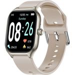fontastic Timor Smartwatch, 2.01" TFT Voll-Touch-Display, Herzfrequenz, Blutdruck, Blutsauerstoff, 4 Farben