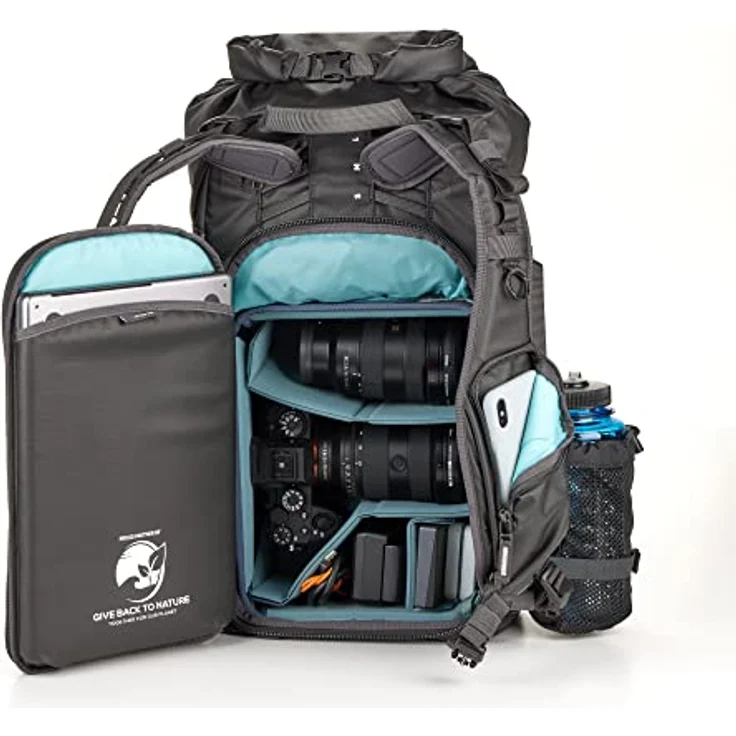 Shimoda Action X30 v2, Fotorucksack mit 30 l Fassungsvermögen, wetterbeständig, ergonomisches Tragesystem, Gelb – Bild 2