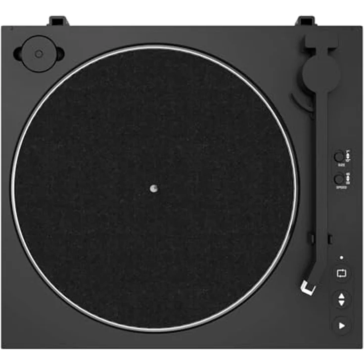 Victrola Voll Autom. Bluetooth-Plattenspieler, ATN3600L-Tonabnehmer, 2 Geschwindigkeiten, Bluetooth-Streaming, Aluminiumplatte – Bild 5