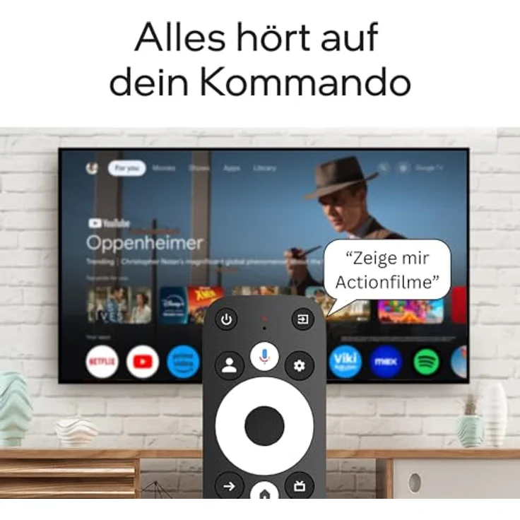 Orbsmart Streaming Box GD2 4K HDR Smart Google TV Player | Dolby Atmos | WLAN/WiFi LAN USB | Chromecast | Netflix | Prime Video | Disney+ – Bild 4