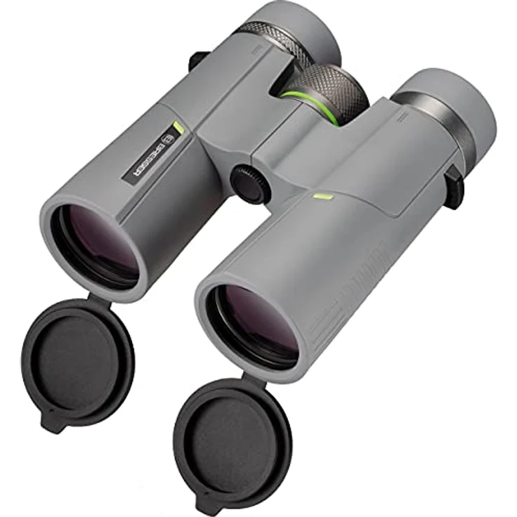 Bresser Fernglas 10x42 Wave, wasserdicht, mit BaK-4-Glas, UR-Vergütung und Brillenträgerokularen, für Naturbeobachtungen, auf Reisen und beim Wandern – Bild 1