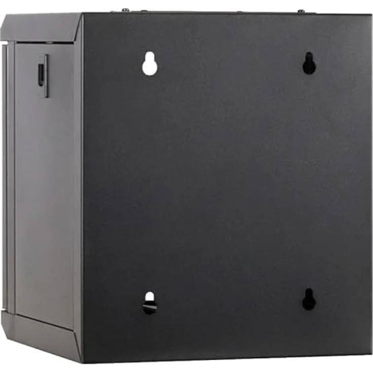 DSIT DSIT 4 HE 10 Zoll Serverschrank, mit Glastür, (BxTxH) 312x310x264mm, schwarz, für Zuhause und Büro – Bild 5