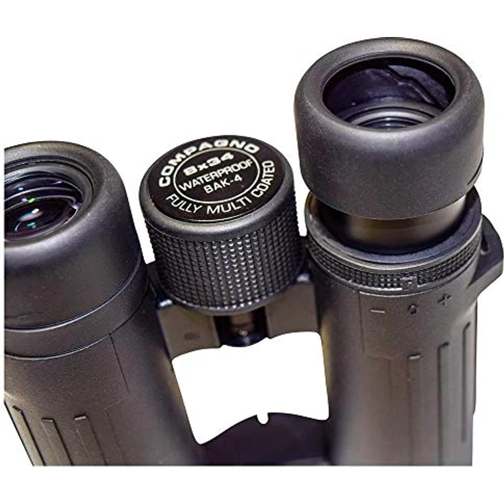 Braun-Nuernberg 20002 Compagno 8X34 WP Fernglas, wasserfest mit vollständiger Multilayer-Beschichtung, braun – Bild 3