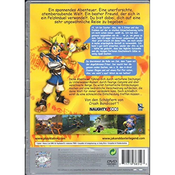 Jak and Daxter - The Precursor Legacy  [PLA] (PS2) - Preisvergleich – Bild 2