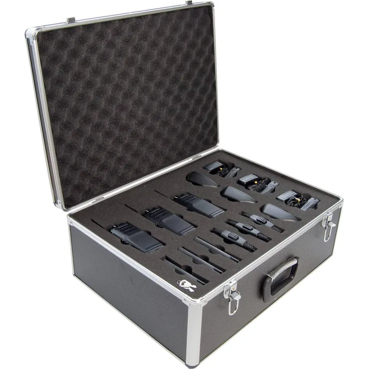 Kenwood NX-1200D-FN-SET-6, Freenet Handfunkgerät 6er Set mit 0.5 W Sendeleistung, 149 MHz