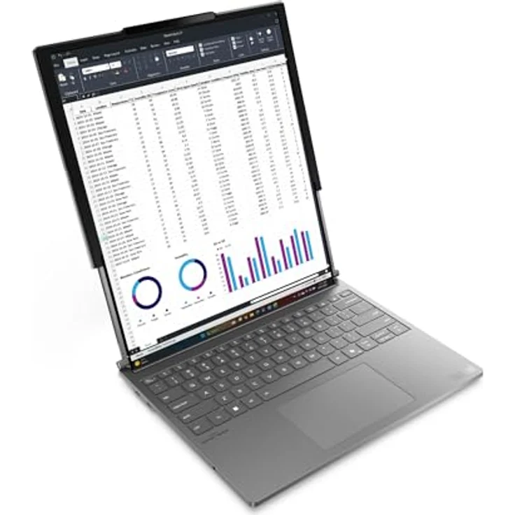 Lenovo ThinkBook Plus G6 Rollable, 14" Notebook mit Intel Core Ultra 7 258V, 32 GB RAM, 1 TB SSD, 2K-Display, Grau – Bild 7