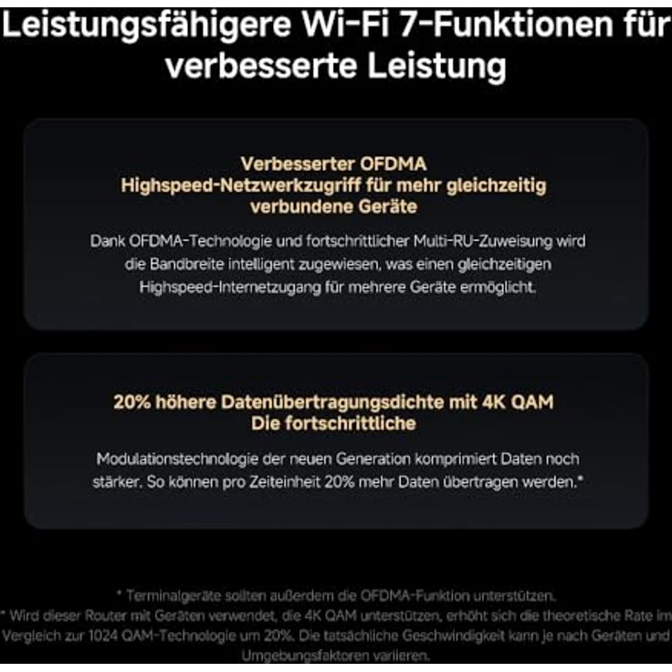 Xiaomi BE3600 Pro, Mesh Router 3er Pack mit Wi-Fi 7, Geschwindigkeiten bis zu 3570 Mbps, Grau – Bild 6