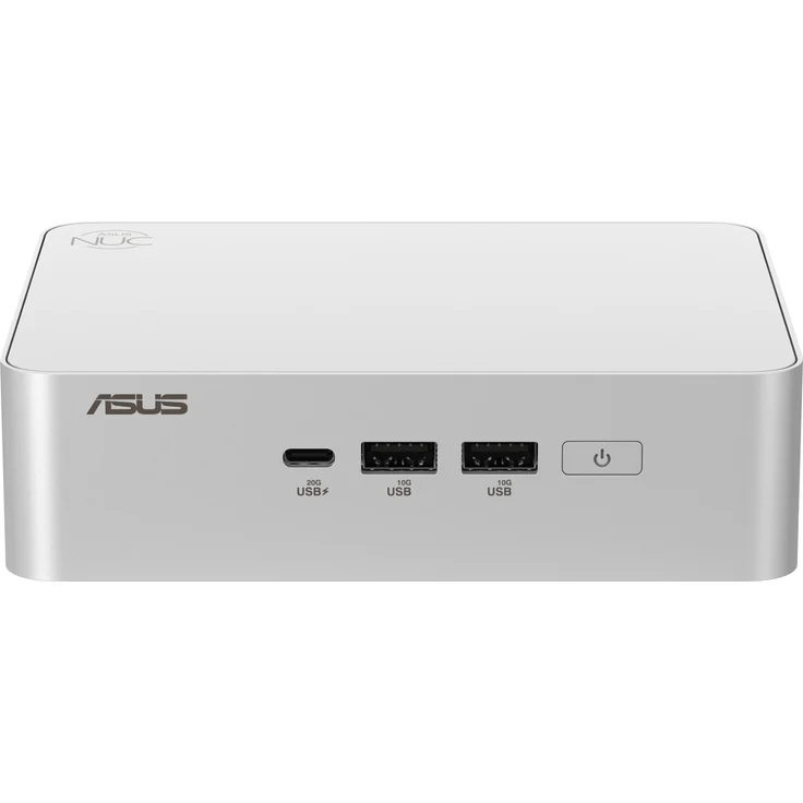ASUS NUC 15 Pro+ RNUC15CRSV500002, Barebone Mini-PC mit Core Ultra 5, 2.5 GHz, 0 GB RAM, Silber, Wi-Fi 6, Bluetooth 5.4 – Bild 1