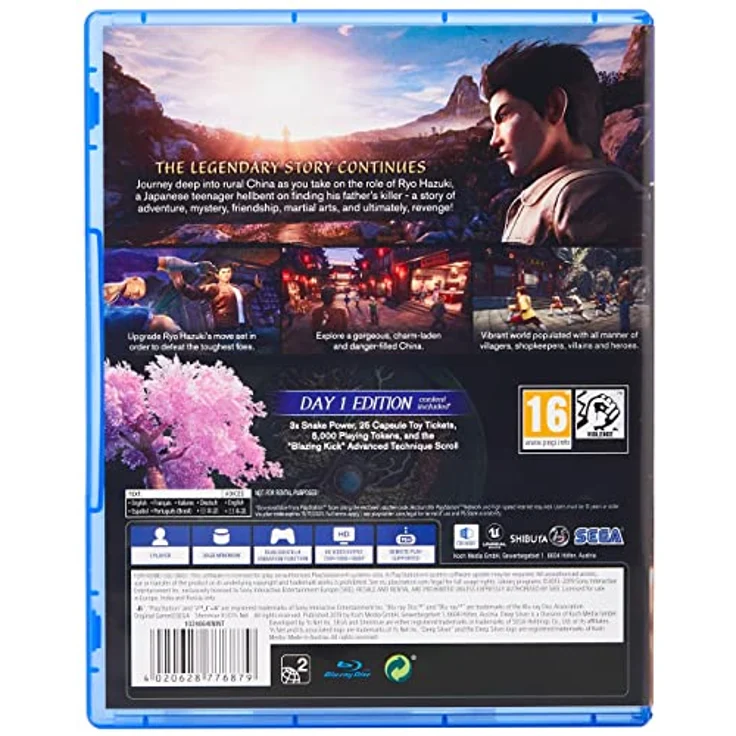 Deep Silver Shenmue III - Day One Edition, PS4-Spiel mit epischem Abenteuer und Kampfkunst-Action, Mehrsprachig (Deutsch, Englisch, Französisch, Italienisch, Spanisch) – Bild 2