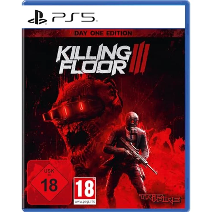 Tripwire Killing Floor 3 Day One Edition (PlayStation 5) mit fortschrittlicher KI und umfangreichem Arsenal, inklusive "Tactical Bundle" DLC und "Clamefield Patrol Character Skins cosmetic" DLC – Bild 1