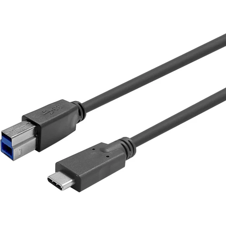 Vivolink USB-C male - B male Kabel 10m, Hochgeschwindigkeits-USB 3.2 Gen 1 für Kameraverbindungen