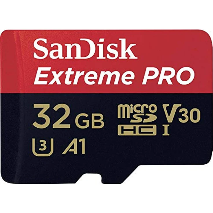 SanDisk Extreme Pro 32GB microSDHC Memory Card + SD Adapter with A1 App Performance + Rescue Pro Deluxe 100MB-s Class 10, UHS-I, U3, V30 – Bild 2