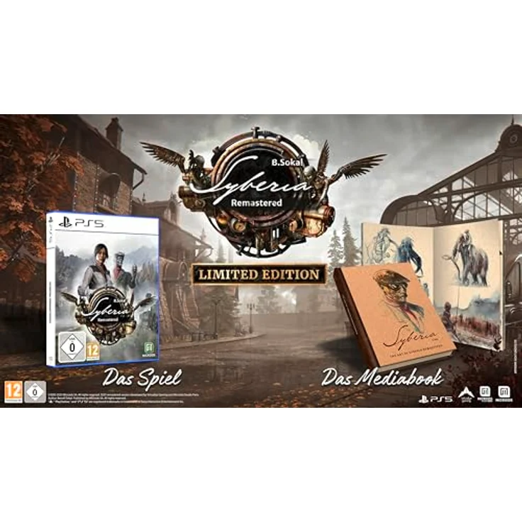 Astragon Syberia - Remastered [Playstation 5], überarbeitete 3D-Version mit neu gestalteten Puzzles und verbesserter Benutzeroberfläche – Bild 2
