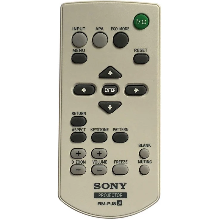 Sony RM-PJ6, RM-PJ8 Universal-Fernbedienung, kompatibel mit zahlreichen Sony Beamer-Modellen, einfache Bedienung
