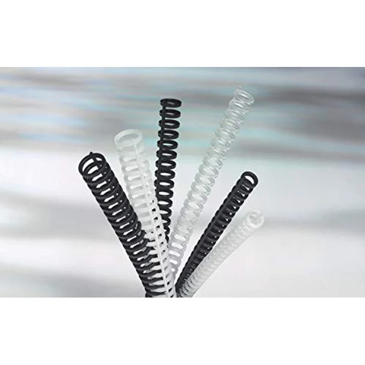 GBC 821389 ClickBind Binderücken, weiß, 12mm - Umweltfreundlich, für professionelle Präsentationen, leicht zu öffnen und zu schließen – Bild 3