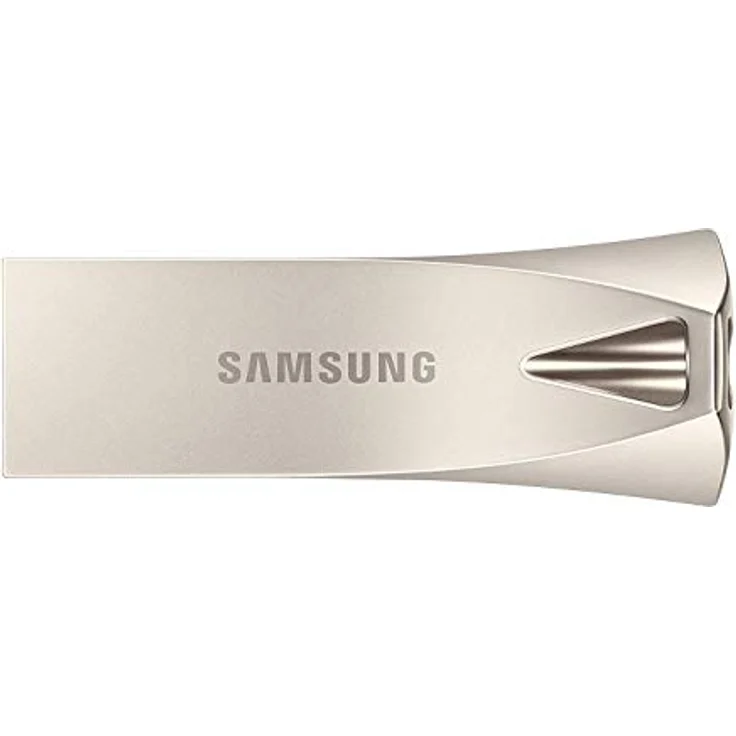 Samsung MUF-64BE3-EU BAR Plus 64 GB Typ-A USB 3.1 Flash Drive Champagne Silber – Bild 3