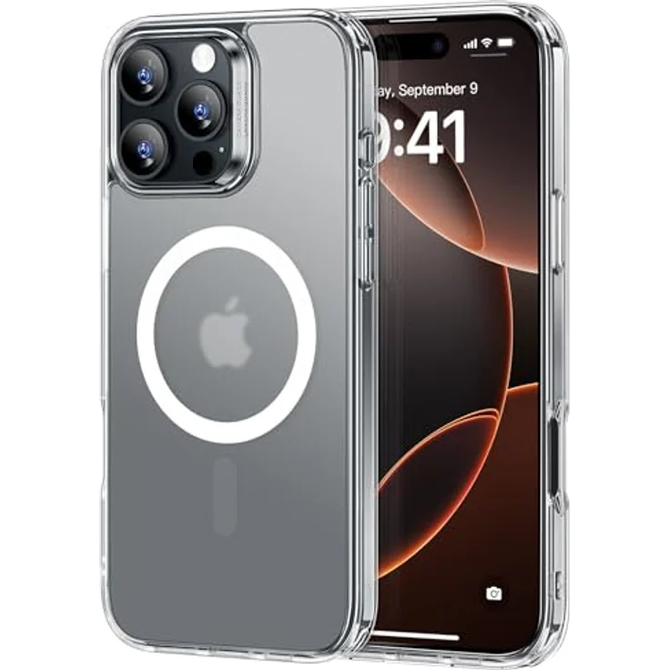 ESR iPhone 16 Pro Max Hülle, MagSafe Kompatibel, Militärischer Stoßschutz, Vergilbungsbeständig, Kratzfeste Rückseite, Mattiert – Bild 1