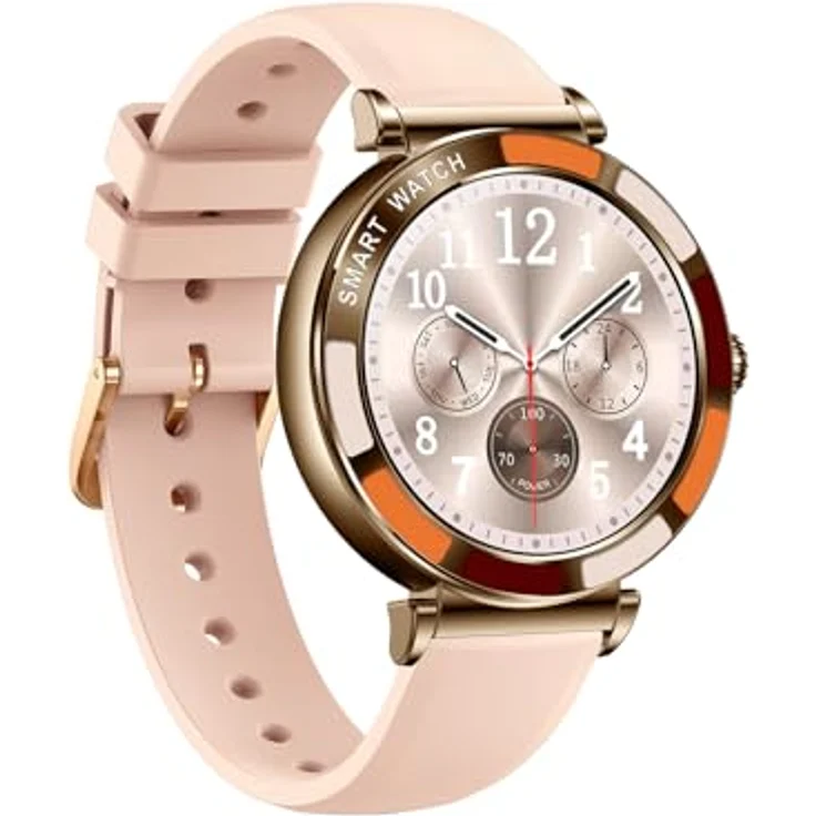 Trevi T-FIT 245 L, Smartwatch mit kabelloser Anruffunktion, 1,27 Zoll Full-Touch-Display, Schlafüberwachung, Herzfrequenz-Tracking, IP67 wasserdicht, Rosa – Bild 4