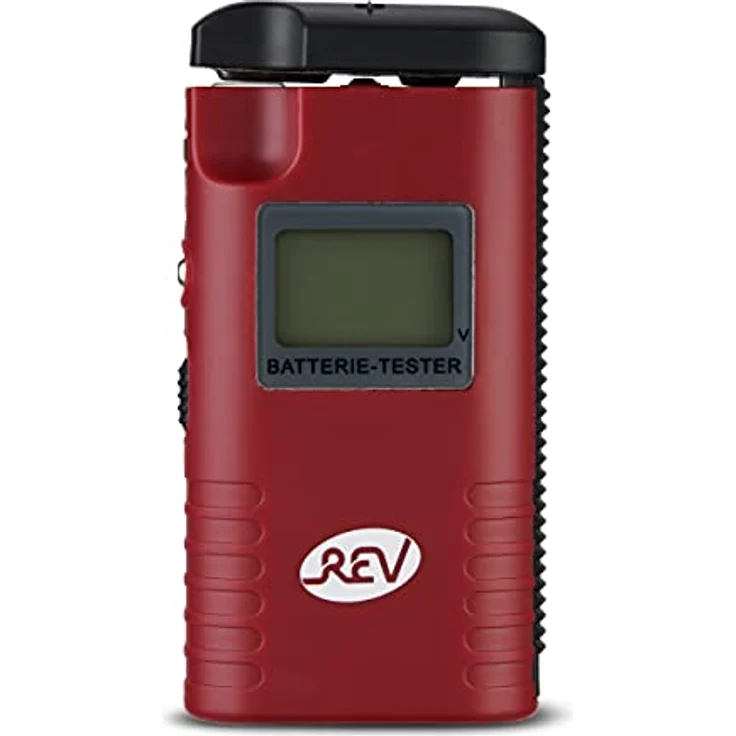 REV Ritter 0037329012 LCD-Batterie-Tester, rt, 1.5 V, Rot – Bild 3
