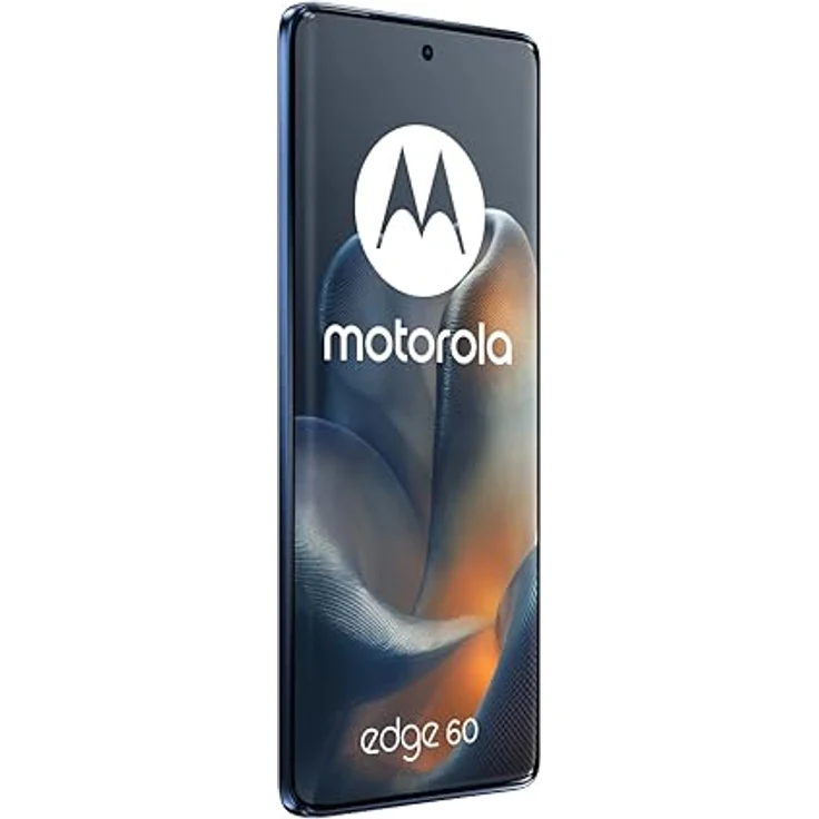 Motorola edge 60, Smartphone mit 6,67" Super-HD-Display, 50 MP Quad-Kamera, 8 GB RAM, 256 GB Speicher, 5G, IP68/IP69, blau – Bild 3