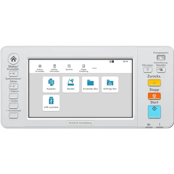 Kyocera Klimaschutz-System Ecosys MA4000cix Farblaser Multifunktionsdrucker, Duplex-Einheit, 40 Seiten pro Minute Drucker Scanner Kopierer, Touchpanel, Gigabit LAN, Mobile Print Funktion – Bild 3