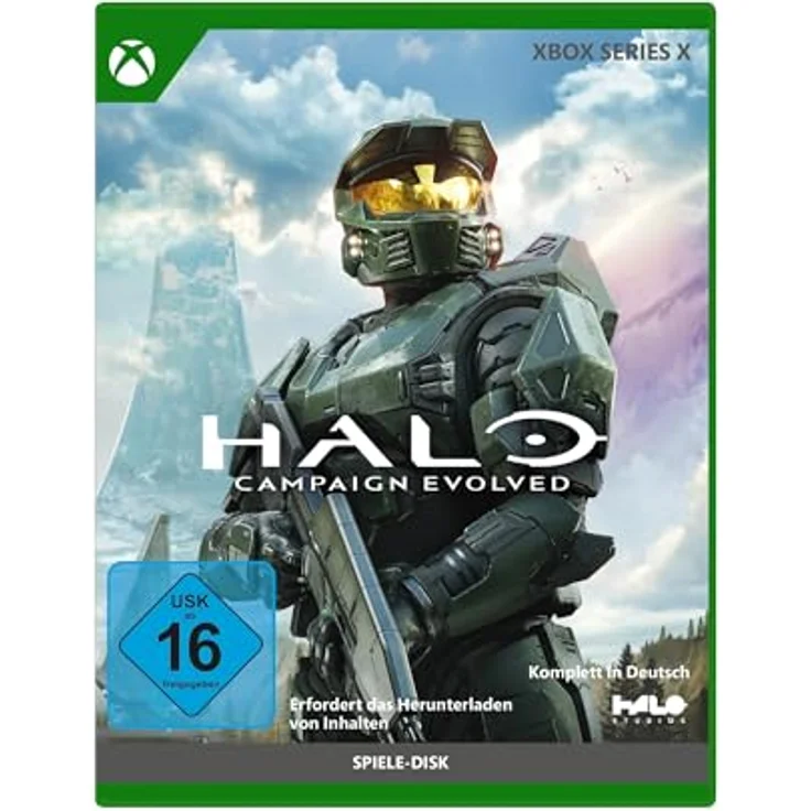 Xbox Halo: Campaign Evolved – Standard Edition, physische Disc + Download-Inhalte, mit hochauflösender Grafik und Koop-Modus – Bild 1