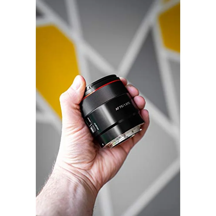 Samyang AF 75 mm F1.8 Compact Autofokus Teleobjektiv für Sony FE-Mount - Preisvergleich – Bild 3