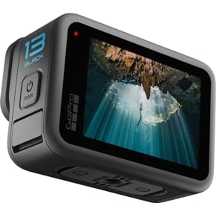 GoPro HERO13 Black Extended Power Bundle, Action-Cam mit 5,3K Video, 3 Enduro Akkus, Dualladegerät, 64 GB microSD-Karte, Kamera-Case – Bild 5