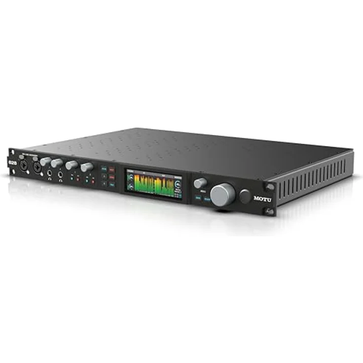 MOTU 828 (2024), 28x32 USB 3.1 Audiointerface, MAC und PC kompatibel, Schwarz – Bild 2