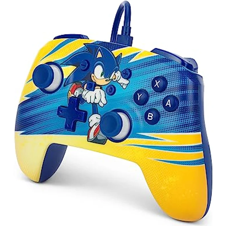 Verbesserter kabelgebundener PowerA Controller für Nintendo Switch – Sonic-Boost – Bild 5