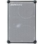 SOUNDBOKS 4 – Bluetooth-Performance-Lautsprecher – Lautester Party-Lautsprecher, mit 40 Stunden Akkulaufzeit, wiederaufladbar – Kabelloser, tragbarer Lautsprecher – Design aus Dänemark – 126 dB, Metallic