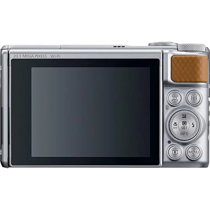 Canon PowerShot SX740 HS Lite Edition Digitalkamera, 20,3 MP, 40-Fach optischer Zoom, 4K Ultra HD, WLAN, Bluetooth, Silber – Bild 2