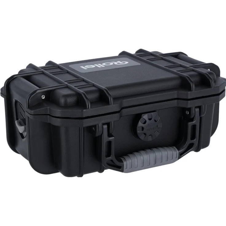 Rollei Hard Case 2517, Fotokoffer 1.80 l, bruchsicher, wasserdicht und staubdicht nach IP67, Schwarz