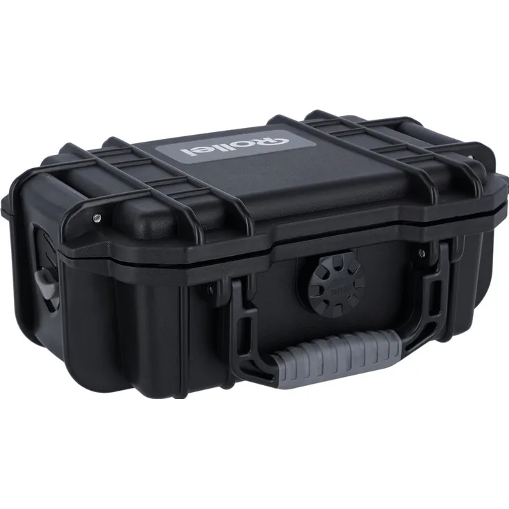 Rollei Hard Case 2517, Fotokoffer 1.80 l, bruchsicher, wasserdicht und staubdicht nach IP67, Schwarz