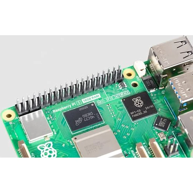 Raspberry Pi SC1113 Single Board Computer - Quad-Core 2,40 GHz - 16 GB LPDDR4X - Wireless LAN - Bluetooth - HDMI - 4 x USB-Anschlüsse - Netzwerk (RJ-45) – Bild 3