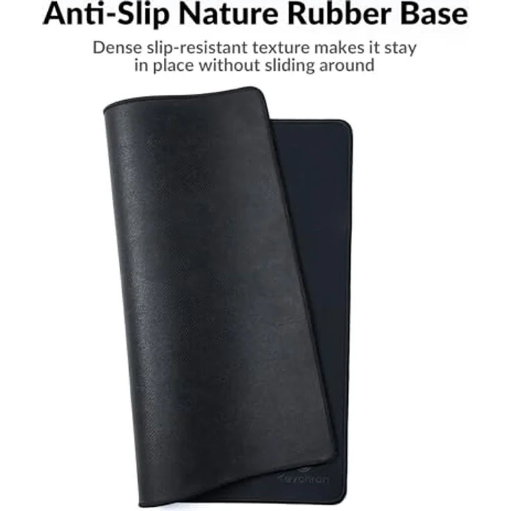 Keychron Key Desk Mat XXL bk DM-1, Mausmatte in Schwarz für optimale Gaming- und Büro-Arbeit – Bild 5