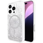Case-Mate Twinkle MagSafe Hülle für Apple iPhone 16 Pro, 3,6 m Fallschutz, Glitzer-Design