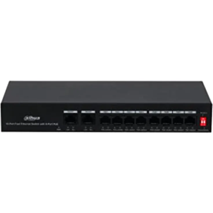 DAHUA PoE Switch PFS3010-8ET-65 8-Port unmanaged