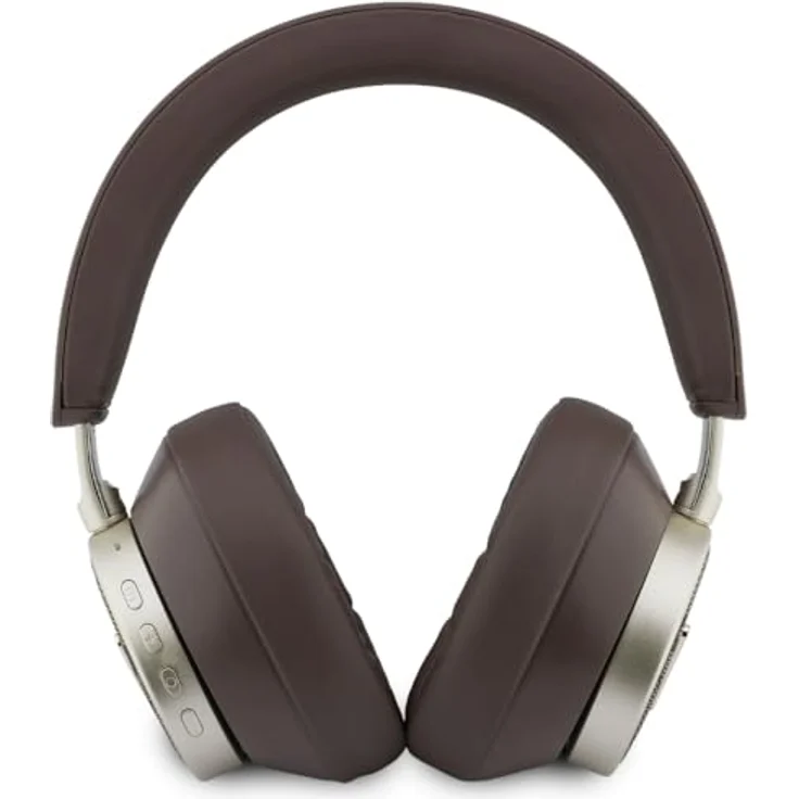 CG MOBILE Guess 4G Triangle Logo, Bluetooth ENC Over-Ear-Kopfhörer mit 45 Stunden Akkulaufzeit, braun – Bild 4