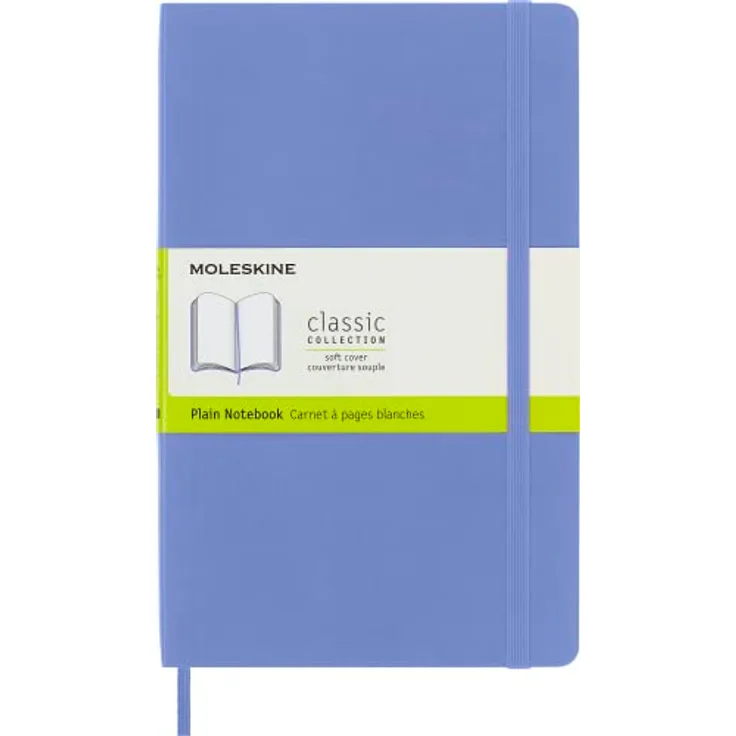 MOLESKINE Notizbuch Classic Collection, mit weichem Einband, groß L/A5, 70g-Papier, schwarz