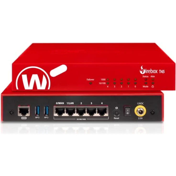 WatchGuard Firebox T45 mit 3 Jahren Basic Security Suite (WGT45033) – Bild 3