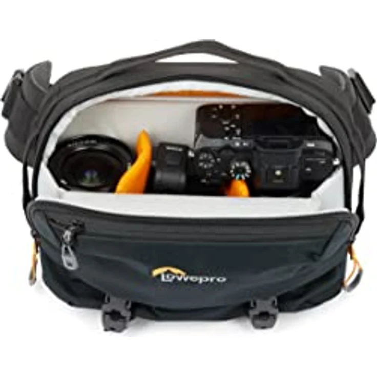 Lowepro Trekker Lite SLX 120 (6.50 l) Kameratasche, Schwarz, ideal für Reisefotografie-Abenteuer – Bild 11