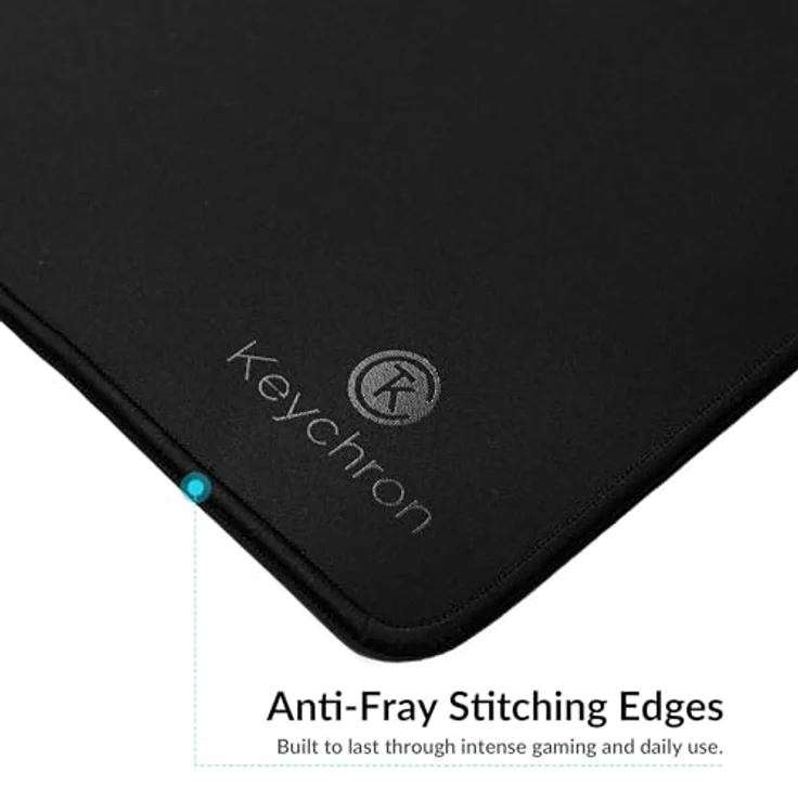 Keychron Key Desk Mat XXL bk DM-1, Mausmatte in Schwarz für optimale Gaming- und Büro-Arbeit – Bild 4