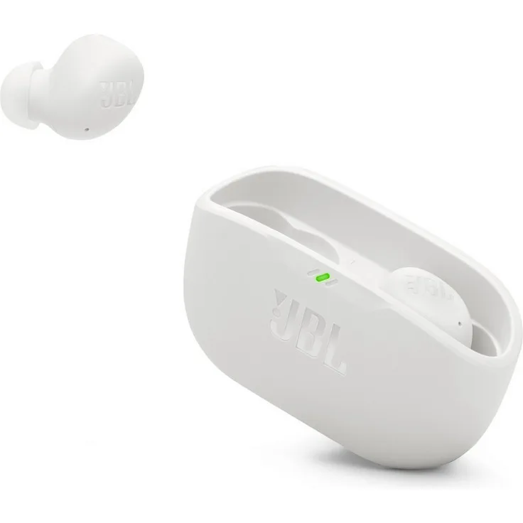 JBL Wave Buds 2 Wireless In-Ear-Kopfhörer mit Active Noise Cancelling (ANC) und A2DP Bluetooth, Schwarz